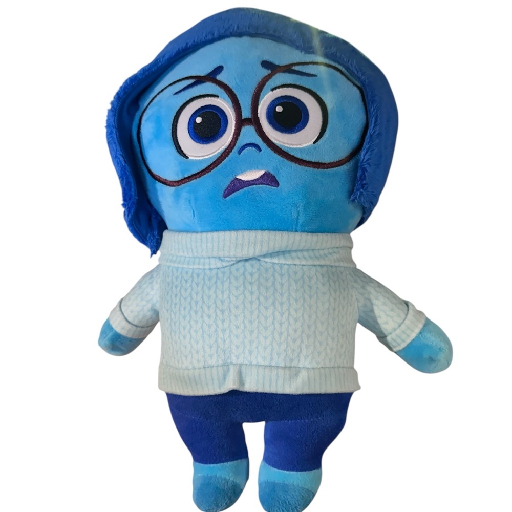 Disney and Pixar Inside Out 2 Large Plush Sadness,